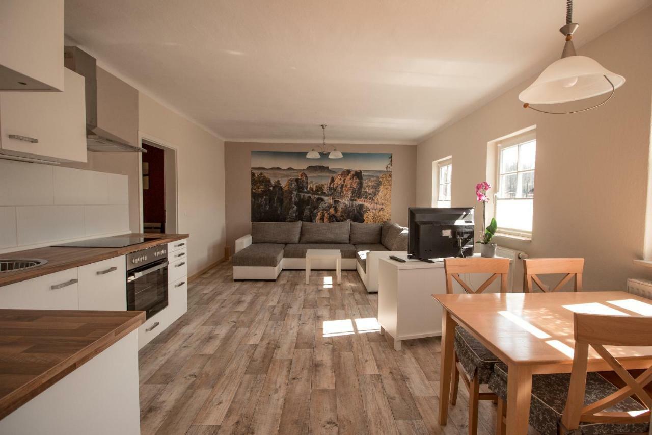 Ferienhof Cunnersdorf Apartment Курорт Гориш Екстериор снимка